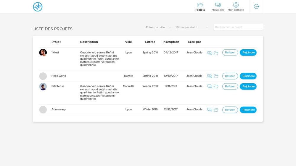 illustration du projet