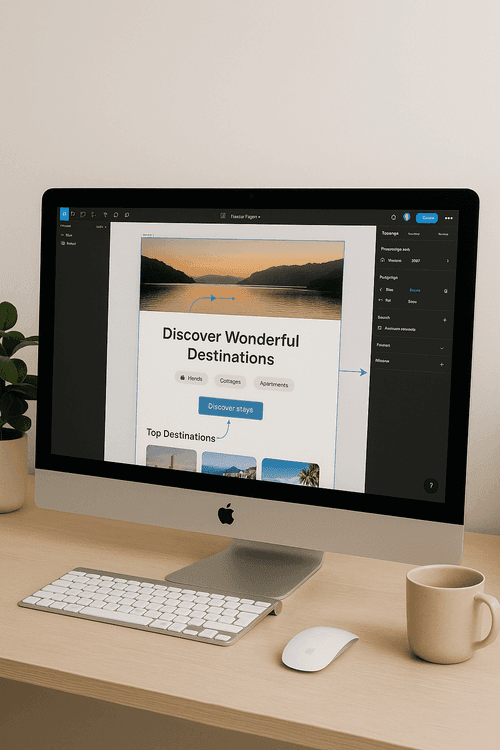 Création de maquettes et prototype interactif